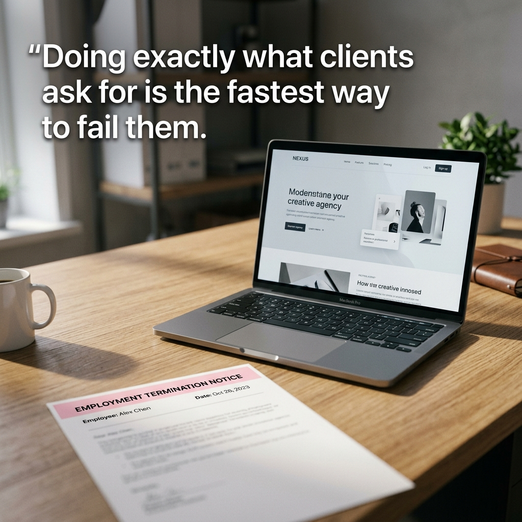 I Built My Client a Brilliant Website and Got Sacked for It.